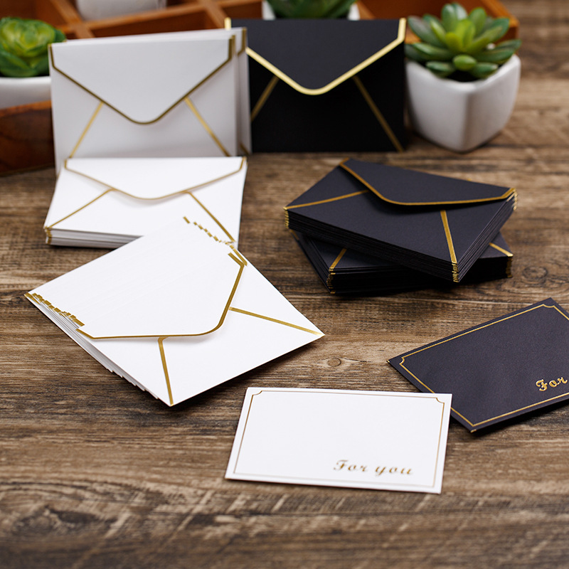 Wax Seal Letter Kit - 10*7.5cm Mini Small VIP Envelopes -