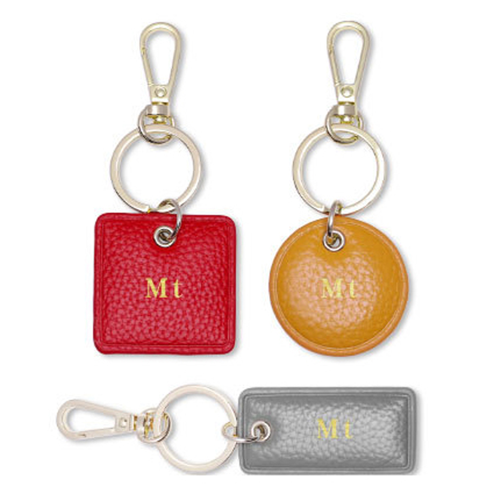 Monogram Keychain Leather - Tùy Chỉnh Chữ Cái Móc Khóa