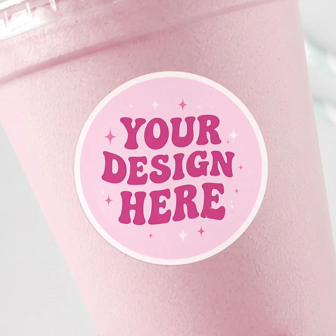 1-130Pcs Clear PVC Custom Roun - đánh giá và giá Personalised Candle Label