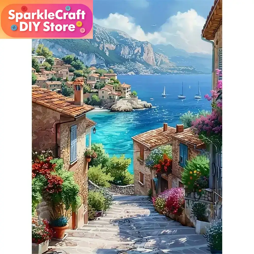 1pc frameless  Diamond Paintin - đánh giá và giá Photo Mosaic Print