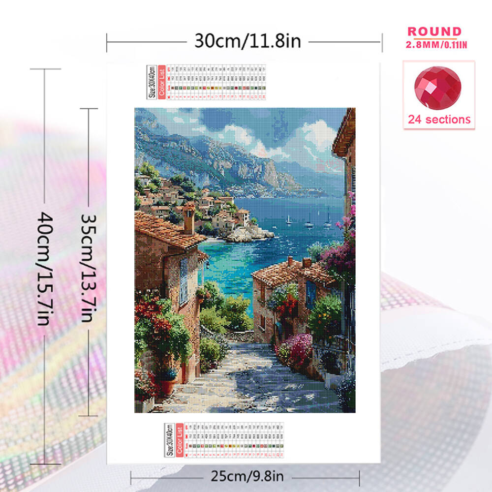 1pc frameless  Diamond Paintin - đánh giá và giá Photo Mosaic Print