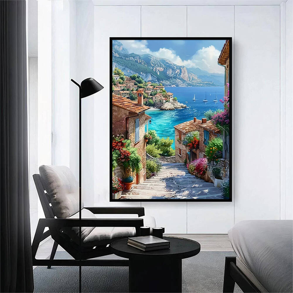 1pc frameless  Diamond Paintin - đánh giá và giá Photo Mosaic Print