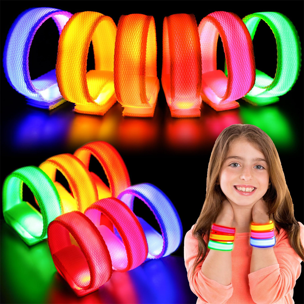 LED Reflective Bracelet Nylon  - đánh giá và giá Coordinates Bracelet