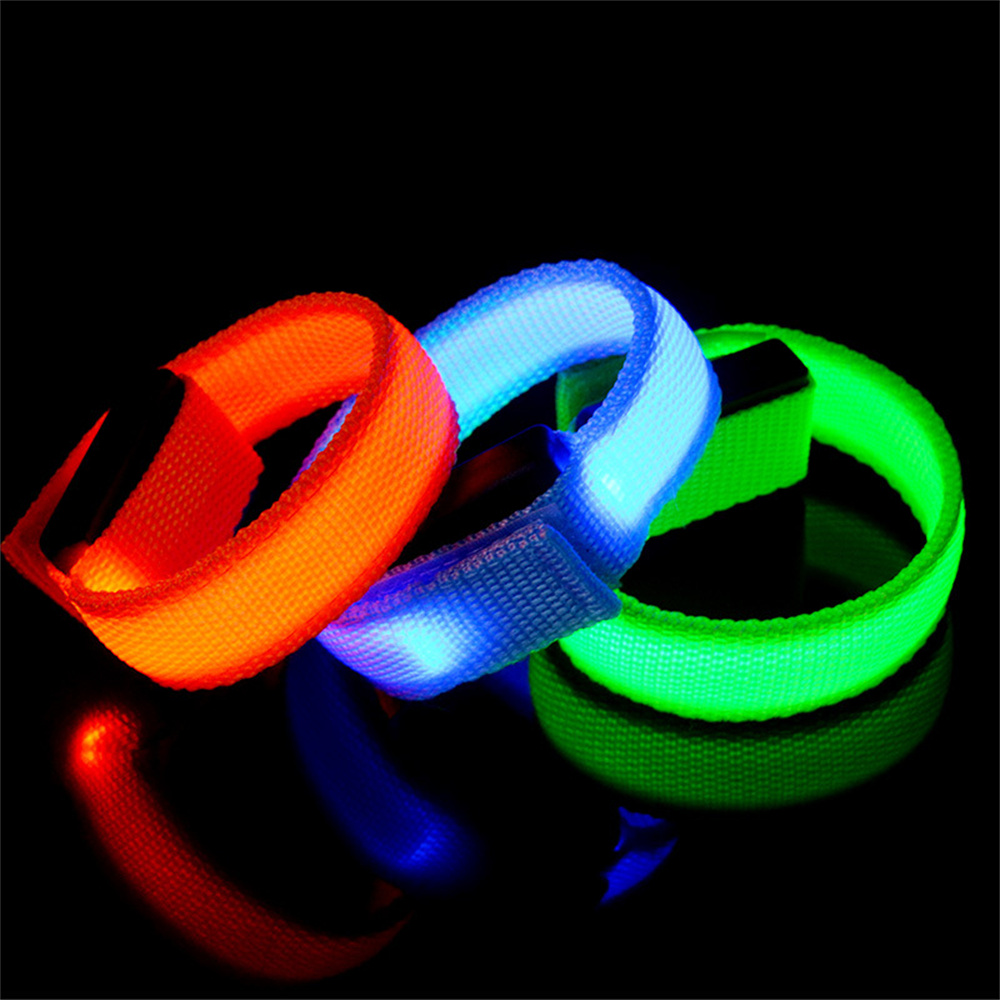 LED Reflective Bracelet Nylon  - đánh giá và giá Coordinates Bracelet