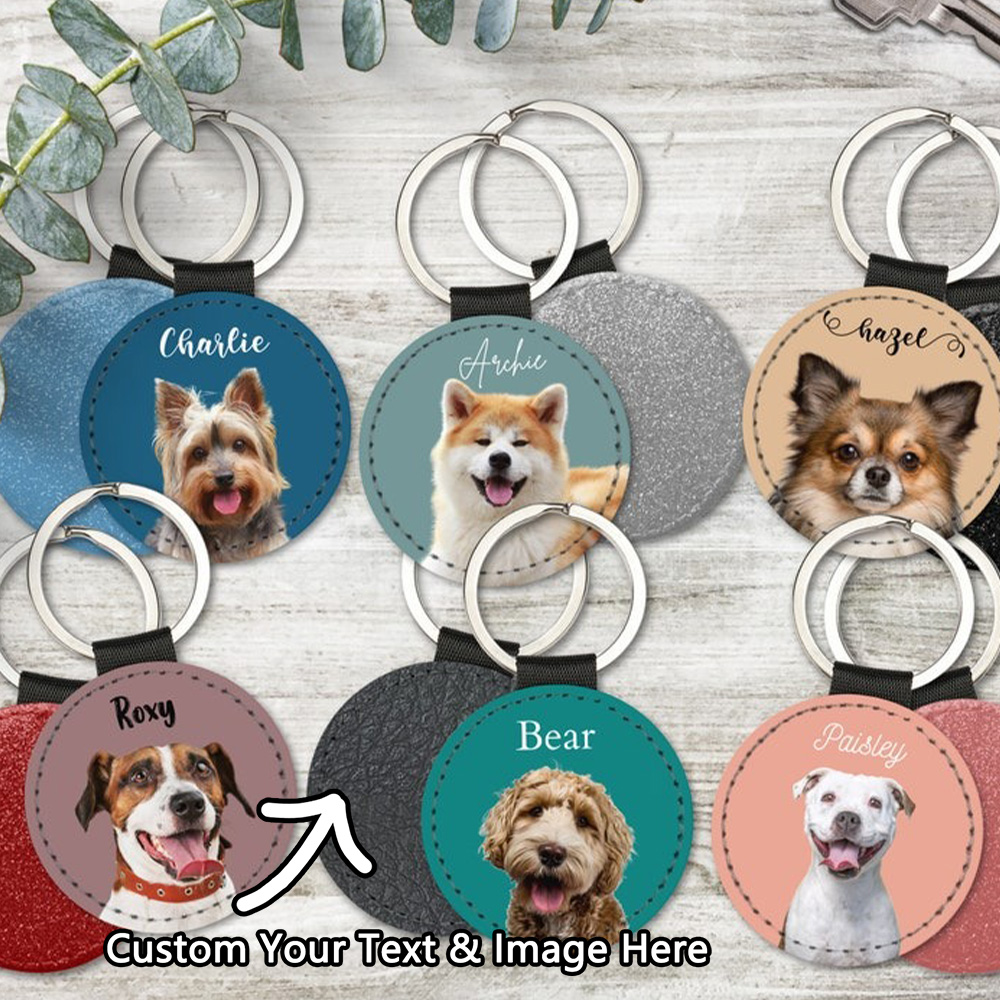 Custom Pet Photo Keychain Pers - đánh giá và giá Pet Portrait Custom