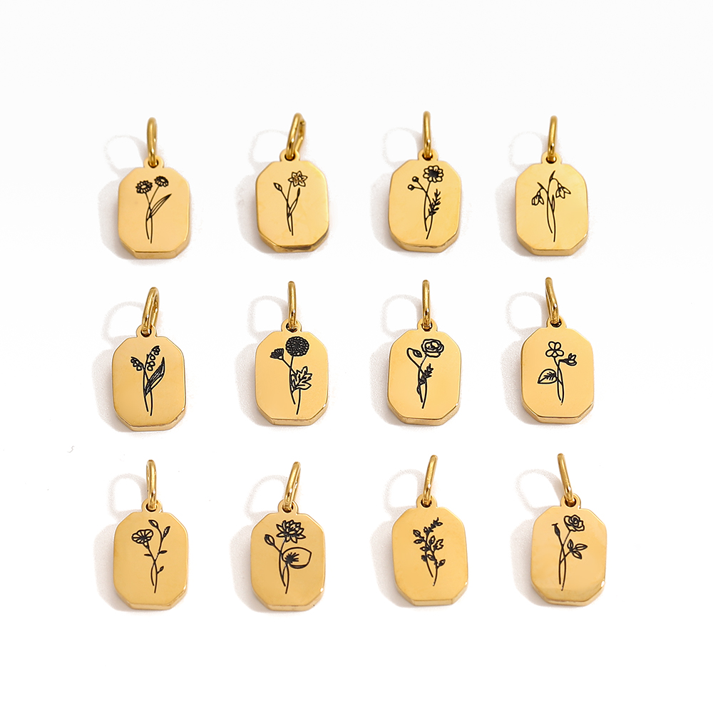 Chic Hot Sale Birth Month Crys - đánh giá và giá Birth Flower Necklace