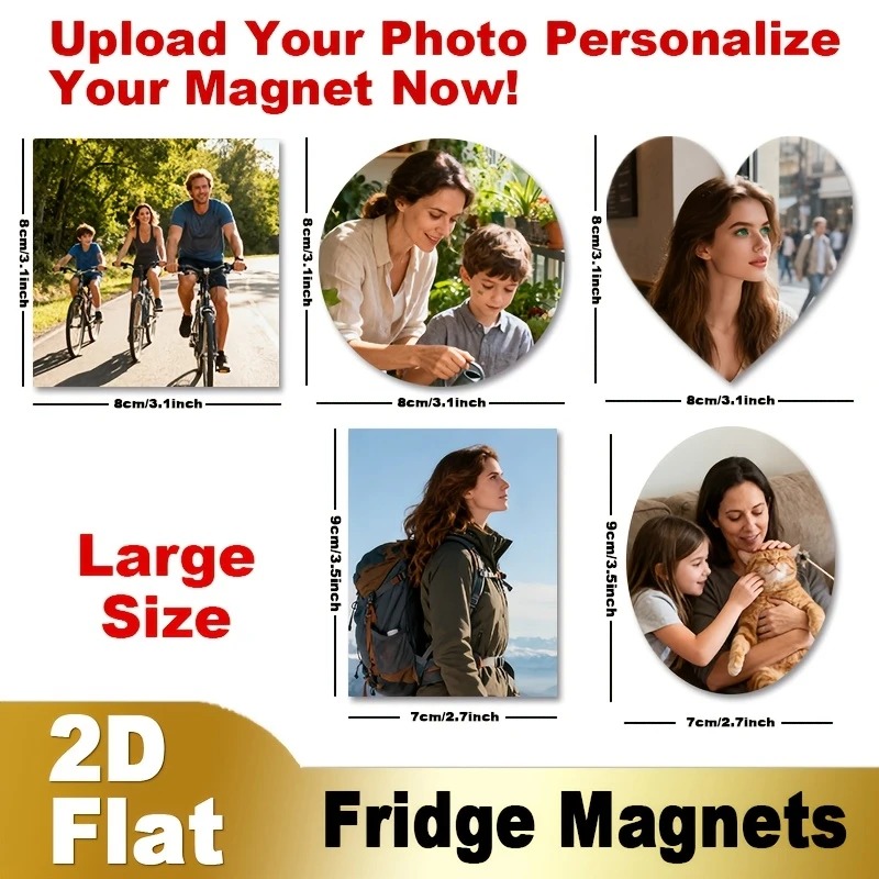 Custom Photo Fridge Magnet 2D  - đánh giá và giá Pet Portrait Custom