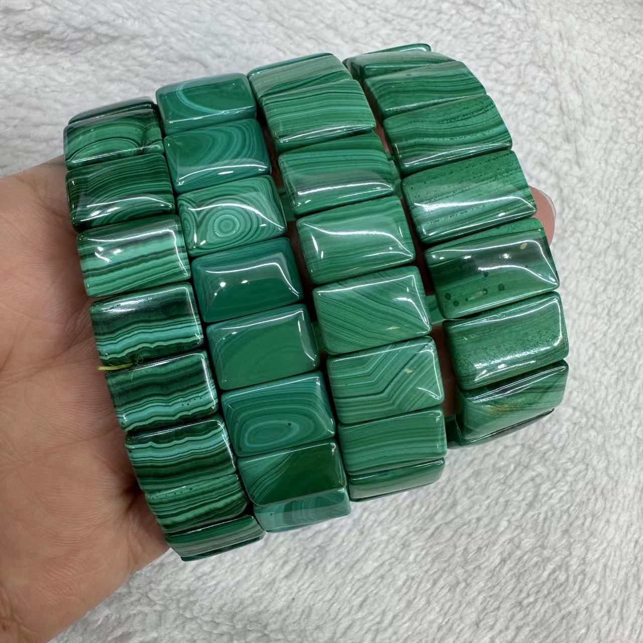 Genuine Natural Green Malachit - đánh giá và giá Coordinates Bracelet
