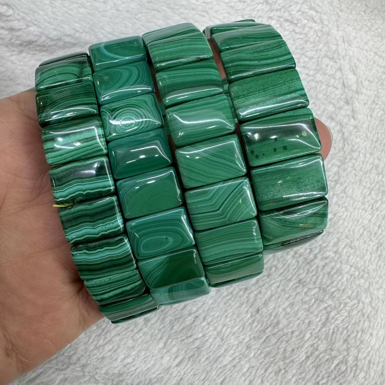Genuine Natural Green Malachit - đánh giá và giá Coordinates Bracelet