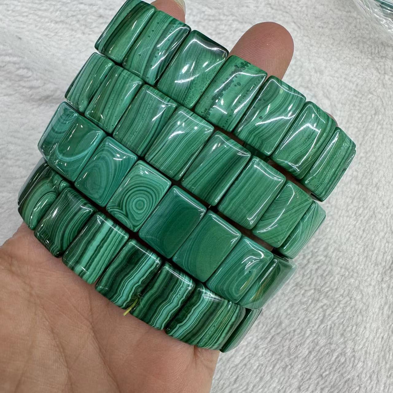 Genuine Natural Green Malachit - đánh giá và giá Coordinates Bracelet