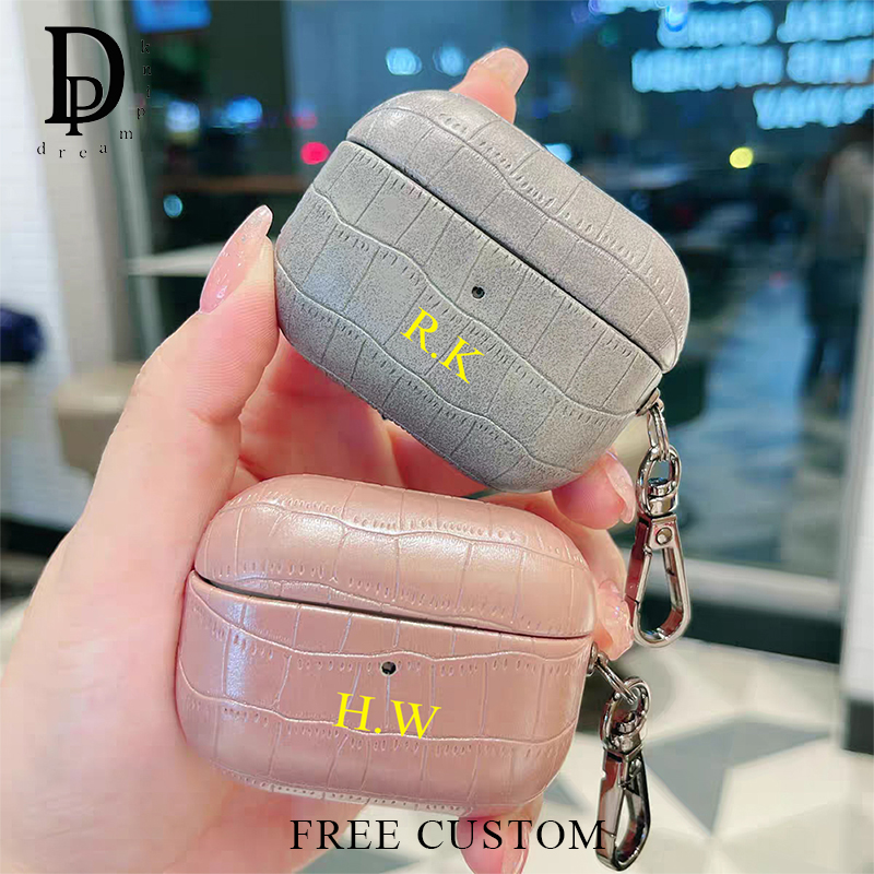 Custom Name Crocodile Leather  - đánh giá và giá Monogram Keychain Leather