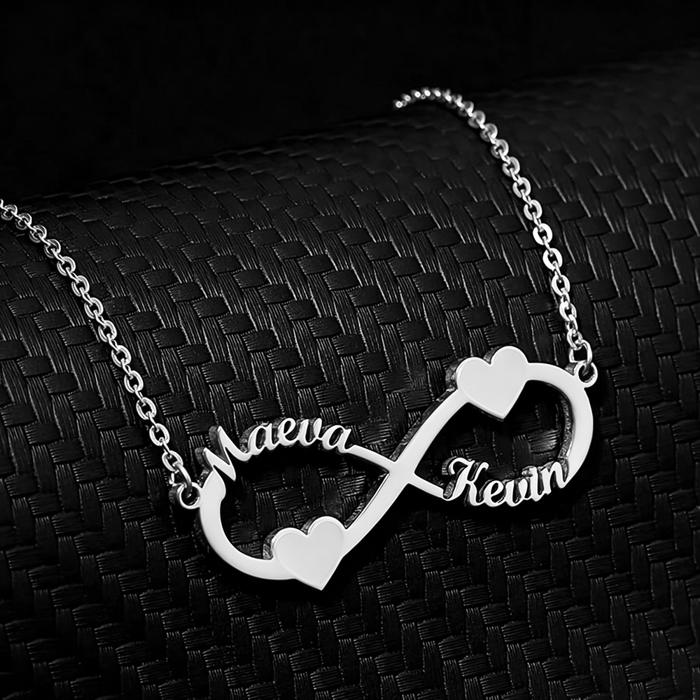 Custom Name Necklace Infinity  - đánh giá và giá Name Necklace Custom