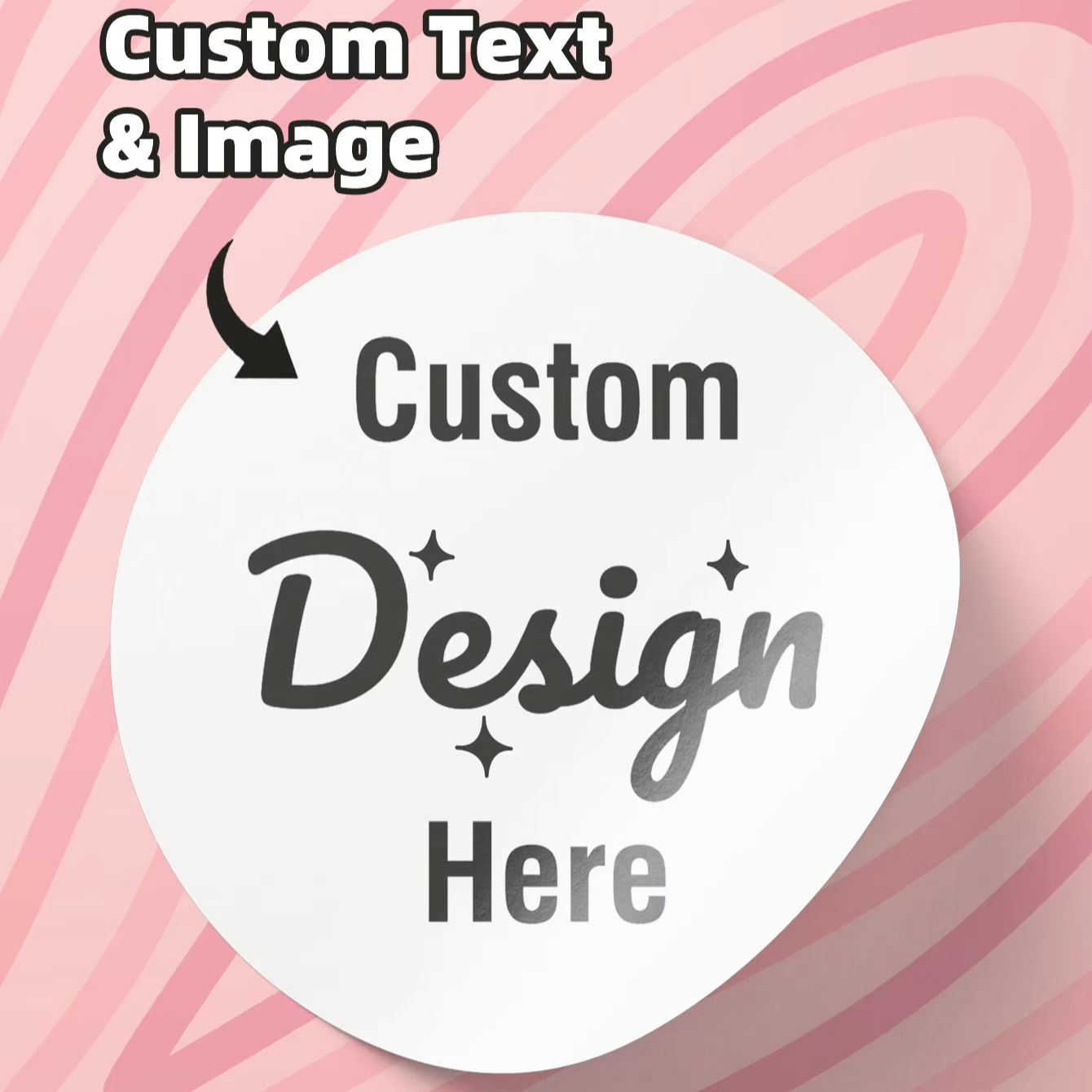 3/5/6CM Custom Waterproof Roun - đánh giá và giá Personalised Candle Label