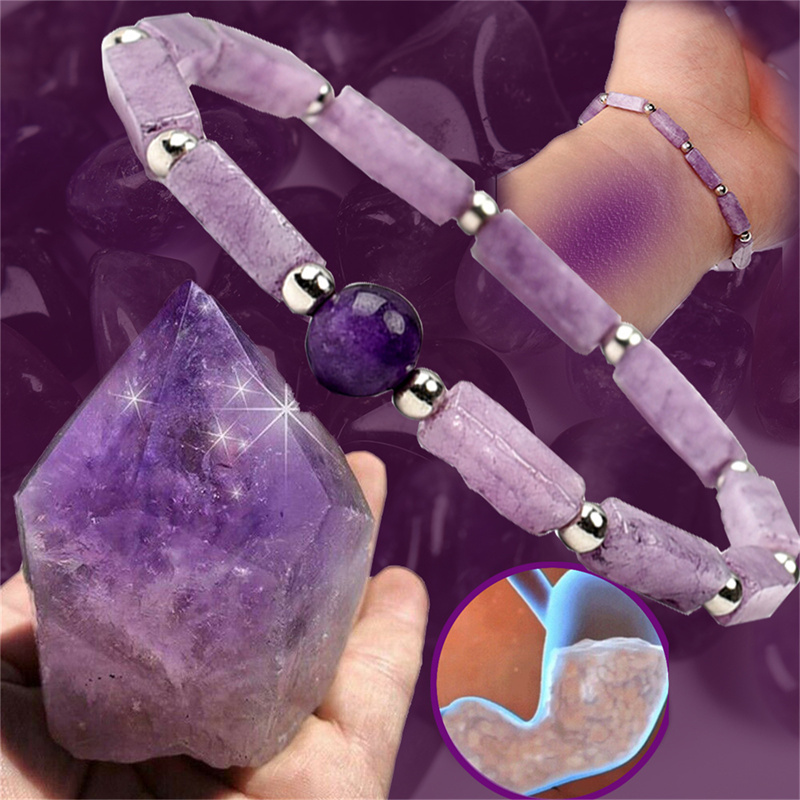 1Pcs Amethyst Body-purify Slim - đánh giá và giá Coordinates Bracelet