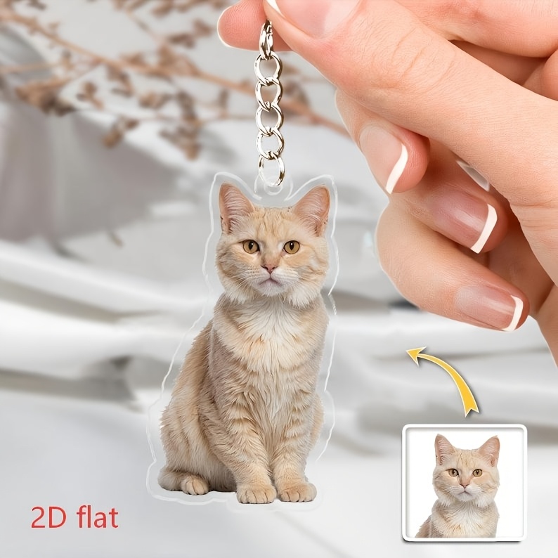 Personalized Custom Acrylic Ke - đánh giá và giá Pet Portrait Custom