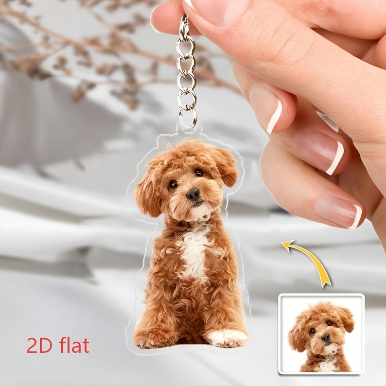 Personalized Custom Acrylic Ke - đánh giá và giá Pet Portrait Custom