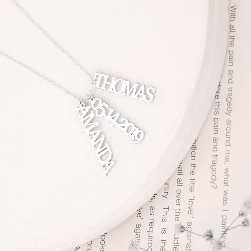 Custom Multiple Name Necklace  - đánh giá và giá Birth Flower Necklace