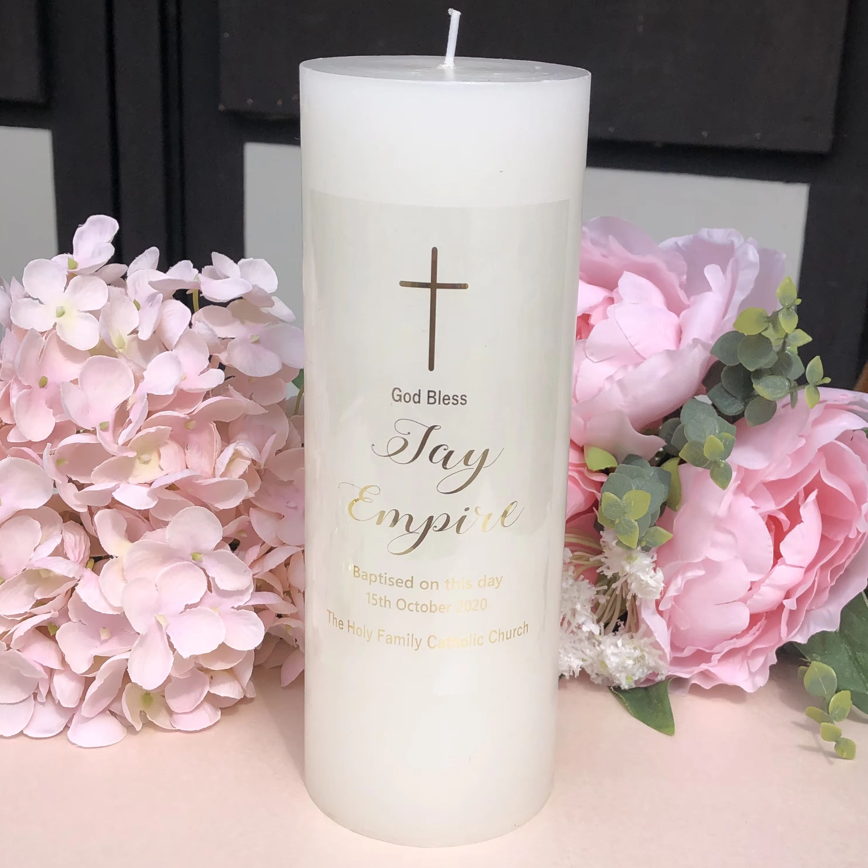 1 Personalised Rước Lễ Lần Đầu - đánh giá và giá Personalised Candle Label