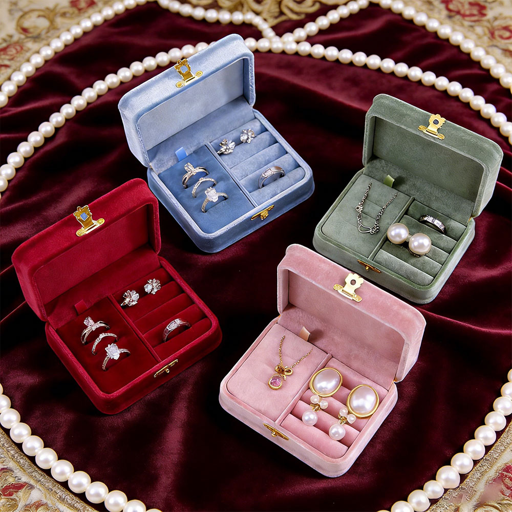 Personalized velvet jewelry bo - đánh giá và giá Personalized Name Box