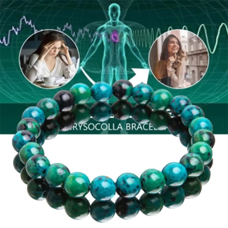 Chrysocolla Malachite Bracelet - đánh giá và giá Coordinates Bracelet